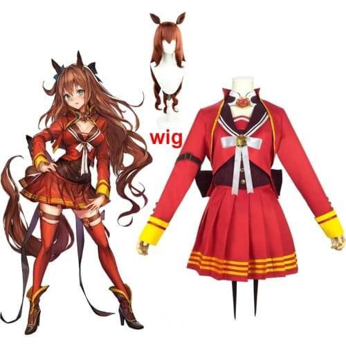 Umamusume: Pretty Derby Uma Musume Cosplay Special Week Maru Zensky Uniform Costume Halloween Party Sailor Suit