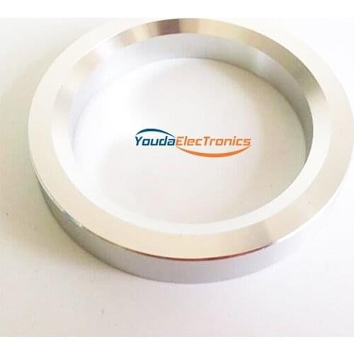 1PC Silver color 70mm Aluminum Decorate Base Ring Washer For tube amplifier 845 805 211