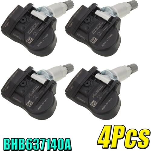 4 PCS For Mazda 2 3 5 6 CX-5 CX5 TPMS BHB637140A CX-6 CX6 CX-9 CX9 MX-5 Artz GS1D37140 433MHZ Tire Pressure Sensor Monitor