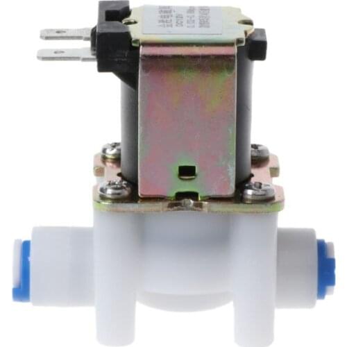 Electric Solenoid Valve For Water Purifier Refrigerator Normally Closed DC 12V