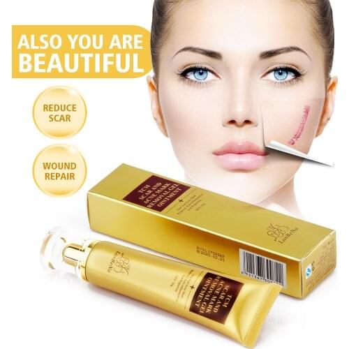 LANBENA Acne Scar Stretch Marks Remover Cream Skin Repair Acne Black Dots Spots Acne Treatment Blackhead Bleaching Cream 30ml