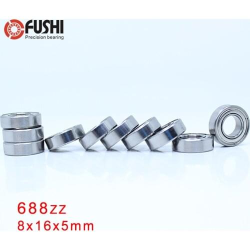 688ZZ ABEC-5 (100PCS) 8x16x5MM Miniature Ball Bearings 618/8ZZ EMQ Z3V3