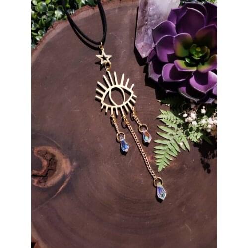 Evil Eye Car Charm, Protection Car Decor, Witchy Car Charm, Boho Car Charm,Suncatcher for Car,Car Accessory,Witchy Jewelry