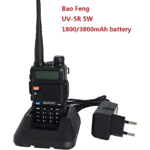Original baofeng uv-5r Dual Band walkie talkie hf transceiver cb radio comunicador 128CH FM handheld two way radio BAOFENG UV-5R
