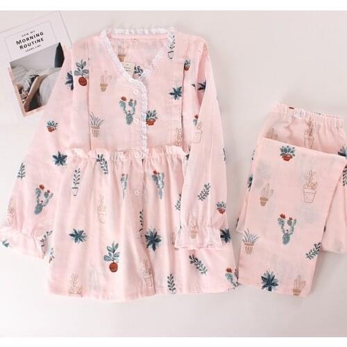 Fdfklak Floral Print Maternity Pajamas Breastfeeding Pregnant Women Nursing Pajama Set Top+Pants Sleepwear Pregnancy Clothes