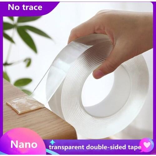Self Adhesive Waterproof Washable Socket Bathroom Kitchen Fixed Adhesive Acrylic Double-sided Tape Non-marking Tape