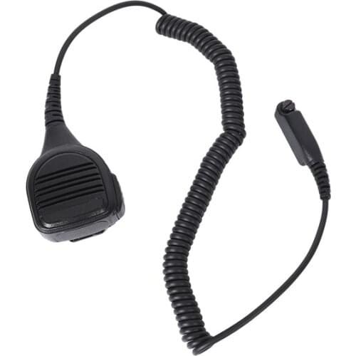 High Quality IP54 Waterproof Portable Loudspeaker Mic Microphone For Motorola Walkie Talkie STP9000 Two Way Radio Sepura STP8000