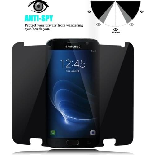 Anti-Peeping Tempered Glass For Samsung Galaxy A3 A5 A8 A7 2016 Privacy Screen Protector For SAMSUNG Galaxy A3 A5 A7 2017