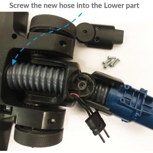 1*Lower Duct Hose+Pre Filter+Post Filter Floor Head Tool Lower Hose Filter Kit Fits For VAX BLADE 24v&32v Vacuum Cleaner