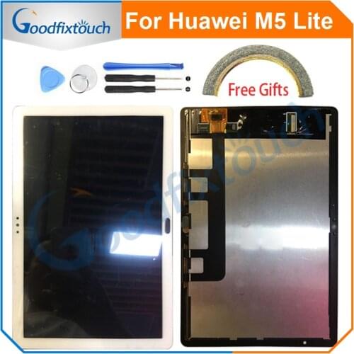 10.1" For Huawei MediaPad M5 Lite LTE 10 BAH2-L09 BAH2-L09C Bach2-L09C Bach2-W19C Lcd Display Touch Screen Digitizer Assembly