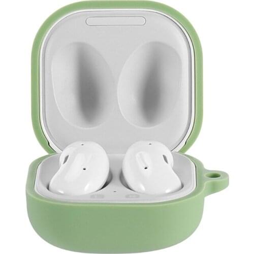 Anti-fall Soft Washable Dust-proof Protective Cover Silicone Case for S-AMSUNG Galaxy-Buds Pro/Live Wireless Earphone