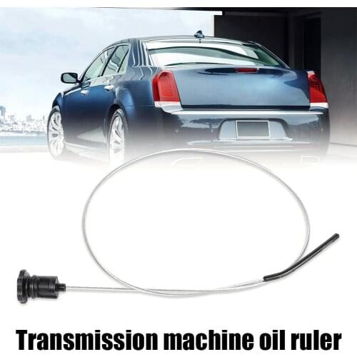 Automatic Oil Gauge Transmission Locking Dipstick ATF Galvanized Wire Handle Nylon Ruler Body Fluid Dip Stick for Chrysler 300