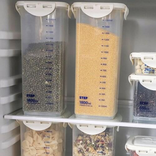 Storage Cans Sealing Box Tank Food Preservation Container Coarse Cereals Whole Grains Jar Scale Bottle Fresh Pot Dried Fruit Box