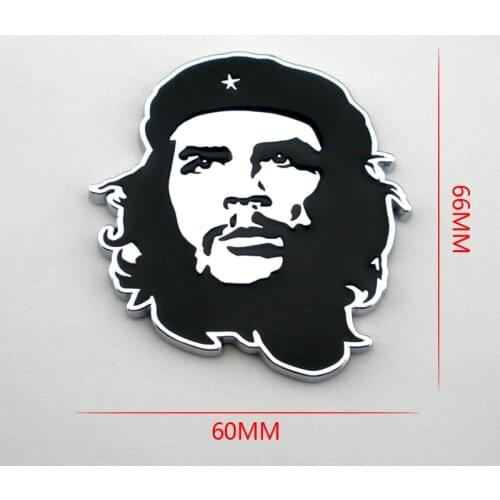 CHE GUEVARA Celebrity 3D Plastic Chrome Car Decal Badge Emblem Sticker Auto Trunk Logo