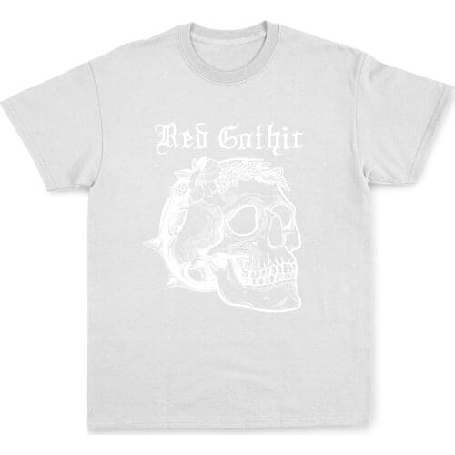 Men T Shirt Hip Hop 2020 Dark Streetwear Tshirt Evil Eye Print Harajuku Summer Short Sleeve T-Shirt Cotton Tops