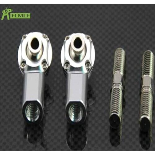 Alloy CNC Front and Rear Upper Arm Ball Set Fit for 1/5 GTB Racing HPI ROFUN ROVAN KM BAJA 5B 5T 5SC SS Rc Car Toys Parts