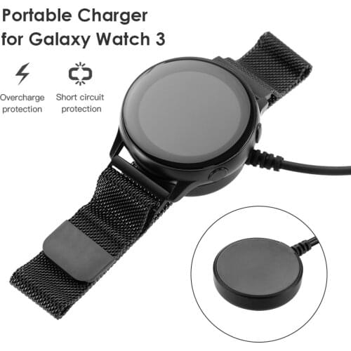 1m Wireless USB Charging Cable fast Charger Dock Power Adapter for Samsung Galaxy Watch Active 2 40mm 44mm smart watch accessory