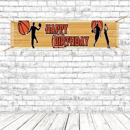 BOY SPORTS THEME Birthday Party Banners Football/basketball/baseball/soccer Concession Banners Sign Backdrops With Grommets