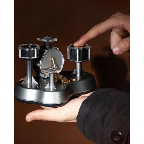 Mini Finger Drum Set Drumming LED Light Jazz Percussion Touch Sensitive Desktop Electronic Drumset With Internal Speaker