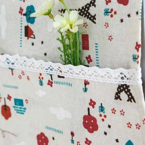 35*95cm Microwave Oven Dustproof Cover With Pockets Cloth Microwaves Protector Covers CLH@8