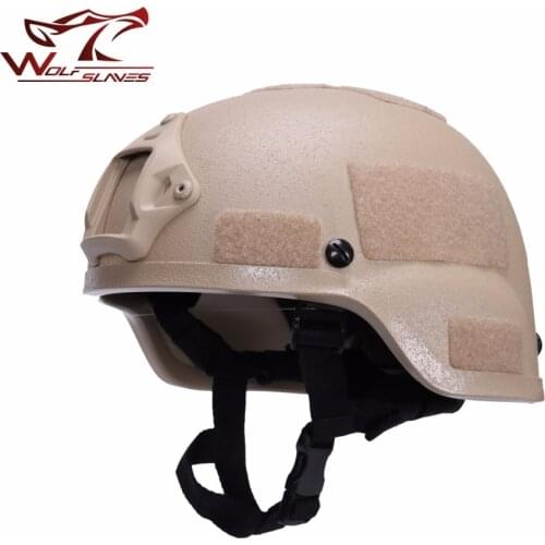 Mich 2000+ Tactical Airsoft Helmet Military Paintball Gear Head Protector with Night Vision Sport Camera Mount Hunting Accessory