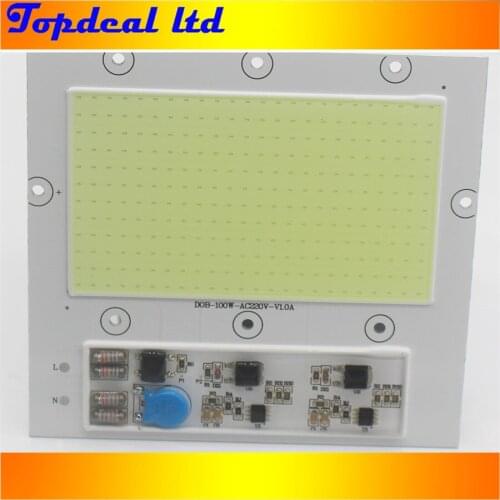 100W 220V COB LED Warm white Cool White 3000K 6000K 10000K 20000K 30000K lamp light source for 100W floodlight working lamp