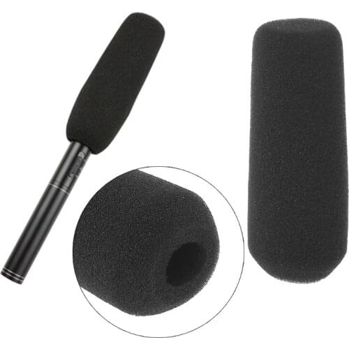 12cm Professional Interview Microphone Sponge Cover Windshield Protective Sleeve