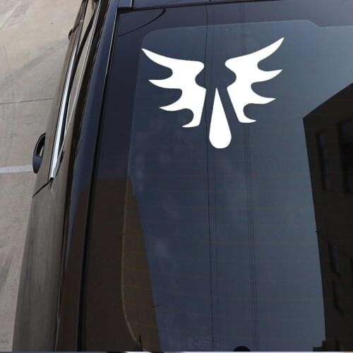 16.5X12.2CM Blood Angel Wings Trunk Window Decoration Decals Vinyl Car Sticker N1521