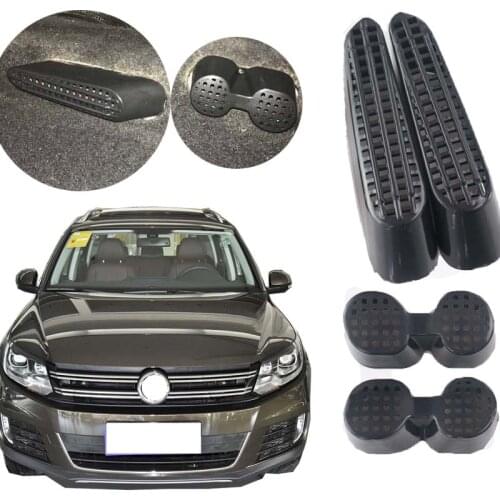 2pcs Under Seat Floor Rear Air Condition Duct Outlet Vent Grill Cover for VW Tiguan MK1 Passat CC 2007-2016 2015- 2013 2012 2011