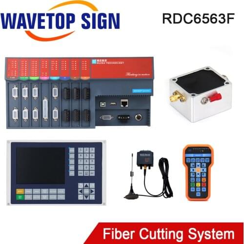 WaveTopSign Ruida RDC6563F Standalone Fiber Laser Cutting Controller Use for Laser Below 1500W Machine