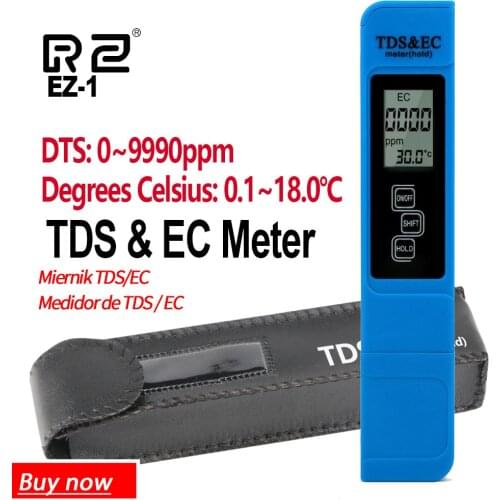 Digital PH /TDS/ EC Meter Tester Thermometer Pen Water Purity PPM Filter Hydroponic for Aquarium Pool Water Monitor Professional