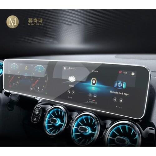 For Benz CLA GLA 200 250 260 2019-2020 Car GPS navigation film LCD screen TPU interior protective film Anti-scratch