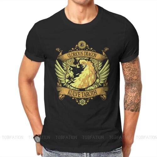 Monster Hunter Game KULVE TAROTH T Shirt Vintage Gothic High Quality Tshirt Loose O-Neck Men Clothes