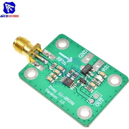 Diymore 0.1-2.5GHz RF Power Meter Logarithmic Detectoration Assortment Logarithmic Detector Power Detection