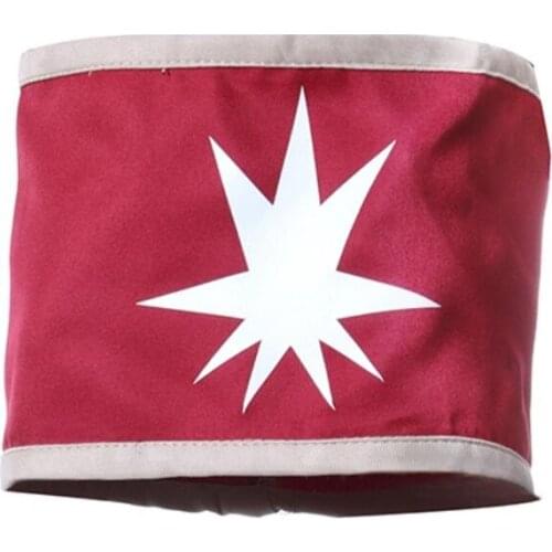 Attack on Titan 4 Off-white Trench Red and Gray Armband NEW All member cosplay Costume Halloween Pro