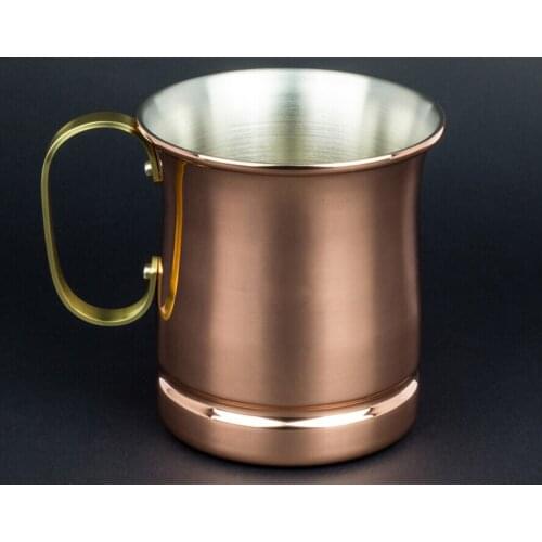 Copper Moscow Mule Mugs over ice Bermuda Kentucky Mexican Mule cups