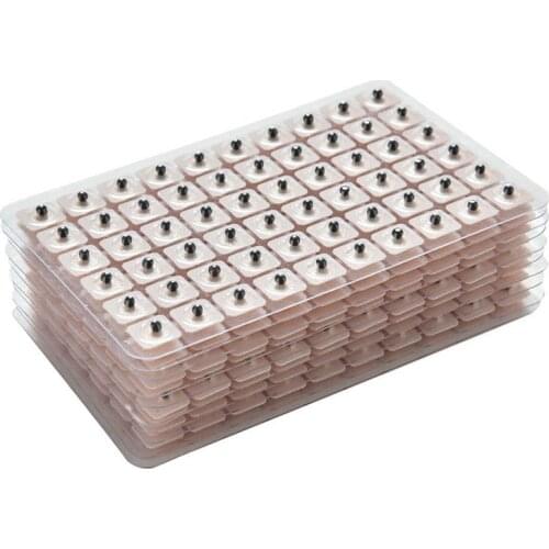 1200pcs/lot Ears Massage Stickers Ear Point Massage Press Magnets Plated Seeds Needle Patch Auricular Therapy Seeds Dropshipping