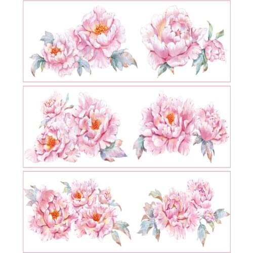 New Sep 5m Pink Flower Washi Tape