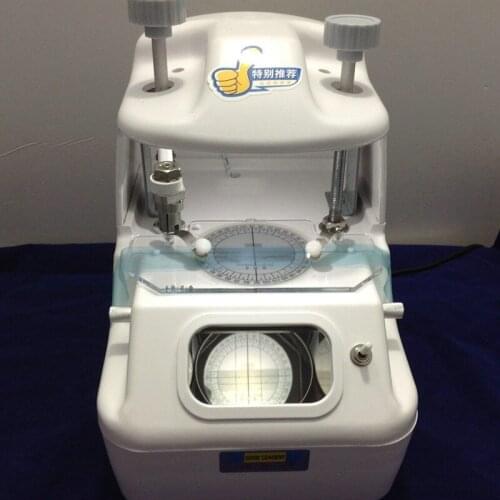 Glasses processing equipment lens center locator LED light double focus mirror precision