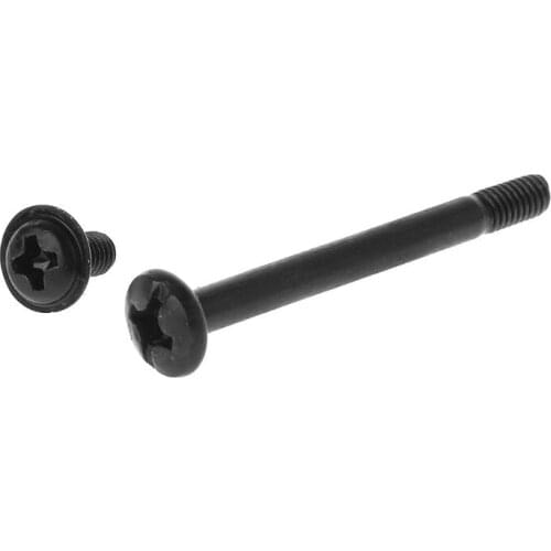 R58A 8PCS Screws Mixed M3x 6mm 30mm Water Cooling Radiator Accessories Black