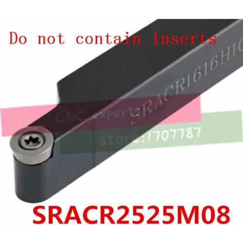 SRACR2525M08, Metal Lathe Cutting Tools,CNC Turning Tool,Lathe Machine Tools, External Turning Tool Type SRACR 25-25-150mm
