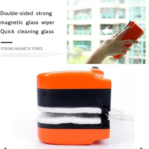 5-25mm Double-sided Magnetic Glass Wiper High-rise Glass Car Window Wipers Cleaner For Cleaning Washing Windows Glass Brushes