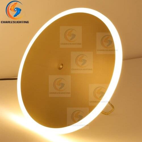 LED Wall Lamps 16W Sconce Bedroom Stair Bathroom Aluminum LED Cycle Light Modern Round Corridor Hotel Home Lighting for table