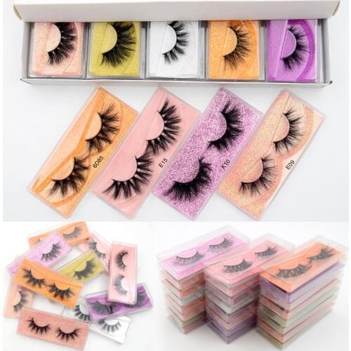 Visofree Wholesale Mink Lashes 3D Mink Eyelashes 5D Mink False Eyelashes 6D Mink Eyelashes in Bulk Dramatic Natural Long Lashes