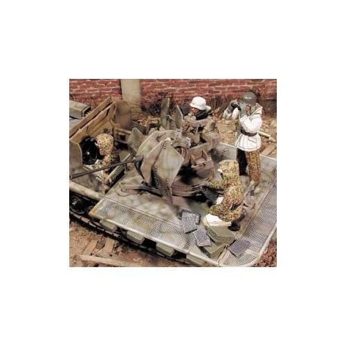 1/35 ancient man crew just include 4 man Historical toy Resin Model Miniature Kit unassembly Unpainted