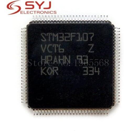 10pcs/lot STM32F107VCT6 STM32F107 32F107 LQFP-100 In Stock