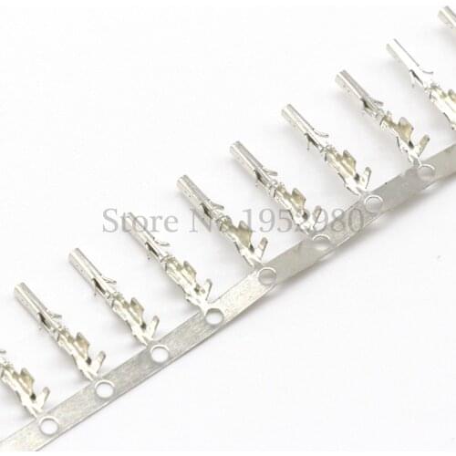 500PCS Micro-Fit 3.0mm Pitch 5557/5559 Female Terminal Connector Pins Crimp Copper