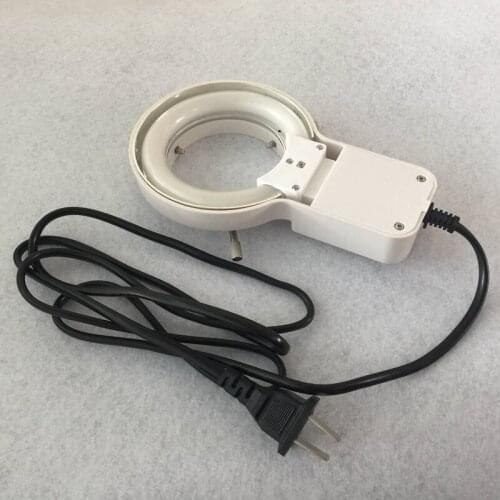 8W Illuminated Stereo Microscope Fluorescent Ring Bulb Lamp Lights with Adapter 220V or 110V Free Shipping
