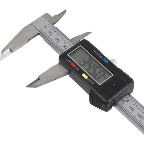 New Style Silver 6 "/ 150mm Digital Electronic King Foot Caliber Large LCD Screen Tool Minimeter