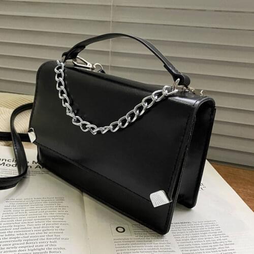 2021 High Quality Handbags For Women Pu Leather Female Shoulder Bag Chain Strap Crossbody Bag And Ladies Small Square Bag
